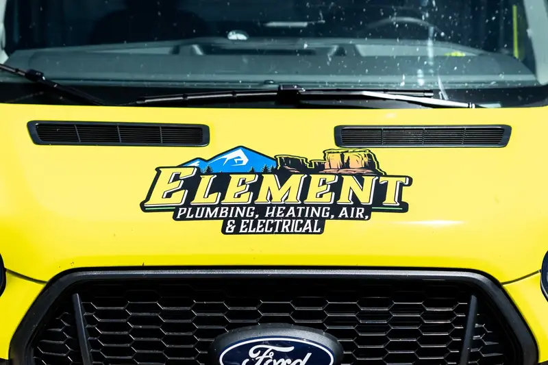 Element service van hood logo in St. George, UT