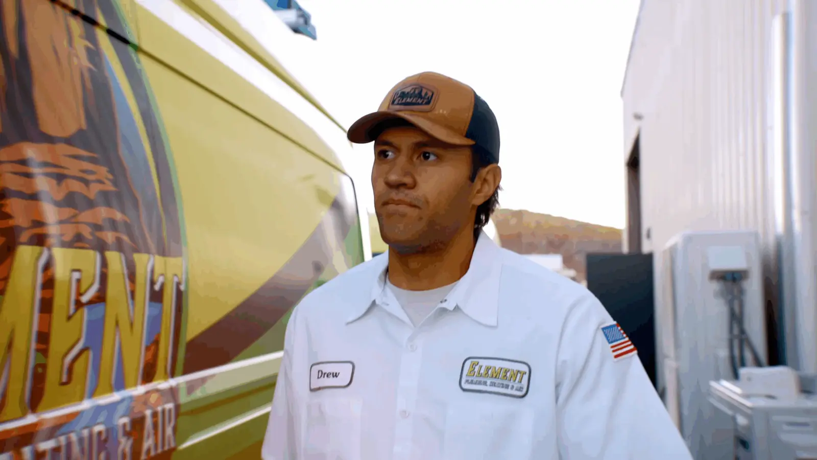 Element technician Drew preparing for installation in St. George UT